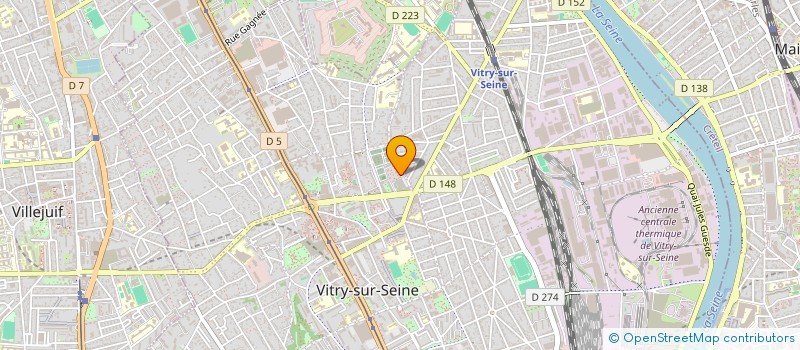 localisation de l'entreprise MONSIEUR NOE LEYNAERT  VITRY-SUR-SEINE