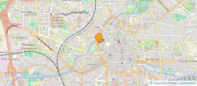 localisation de l'entreprise MONSIEUR NOE MAINGOT  RENNES