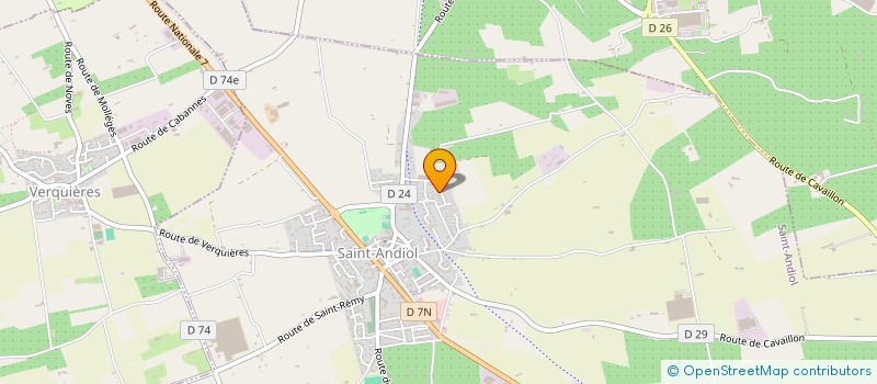 localisation de l'entreprise MONSIEUR NOE MARC  SAINT-ANDIOL