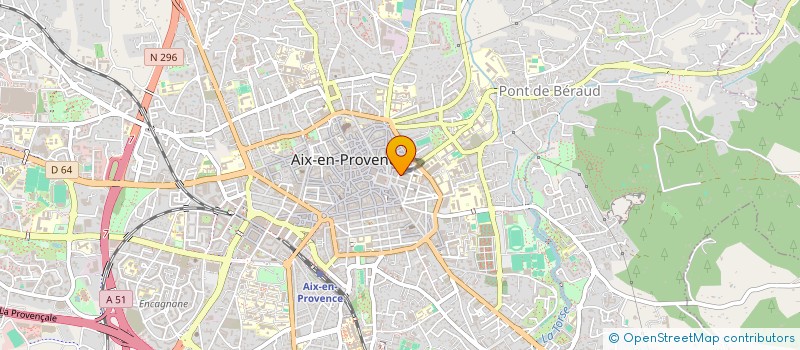 localisation de l'entreprise MONSIEUR NOE MENORET à AIX-EN-PROVENCE