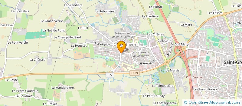 localisation de l'entreprise MONSIEUR NOE MONIN à MONTGERMONT