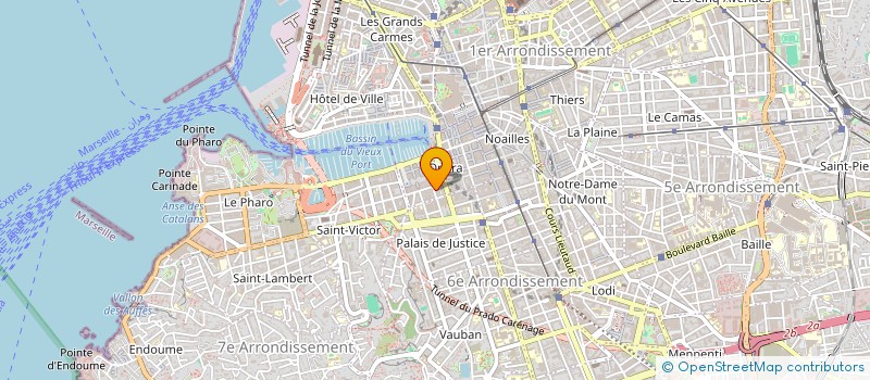 localisation de l'entreprise MONSIEUR NOE MULLER à MARSEILLE