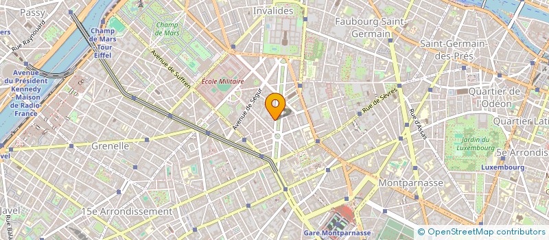 localisation de l'entreprise MONSIEUR NOE NOE DUVERGER NEDELLEC à PARIS
