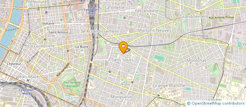 localisation de l'entreprise MONSIEUR NOE PALMERO à LYON