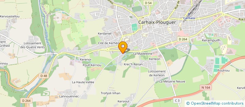 localisation de l'entreprise MONSIEUR NOE PECOURT à CARHAIX-PLOUGUER