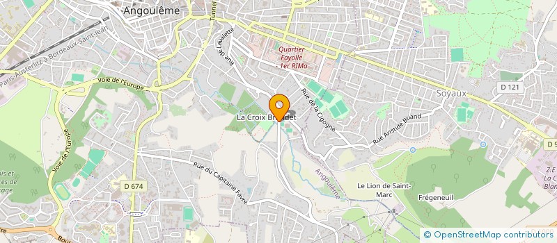 localisation de l'entreprise MONSIEUR NOE PETIT à ANGOULEME