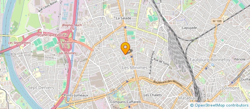 localisation de l'entreprise MONSIEUR NOE PETITE  TOULOUSE