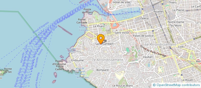 localisation de l'entreprise MONSIEUR NOE PEYRON à MARSEILLE