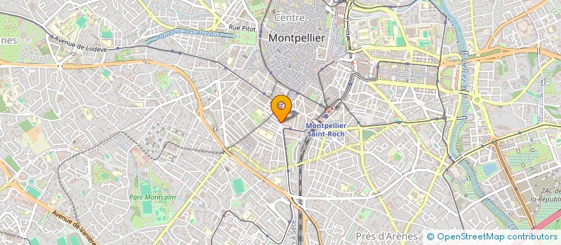 localisation de l'entreprise MONSIEUR NOE PIERRO à MONTPELLIER