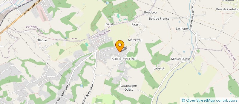 localisation de l'entreprise MONSIEUR NOE PLANTEVIN  BON-ENCONTRE