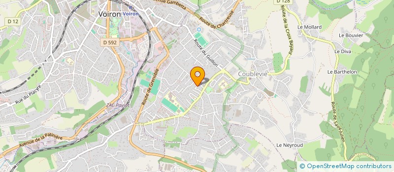 localisation de l'entreprise MONSIEUR NOE PRUD'HOMME  COUBLEVIE