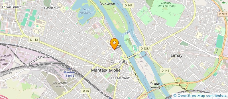 localisation de l'entreprise MONSIEUR NOE RENE-CORAIL  MANTES-LA-JOLIE