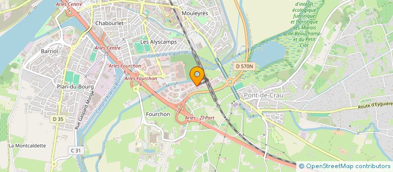 localisation de l'entreprise MONSIEUR NOE REYES  ARLES