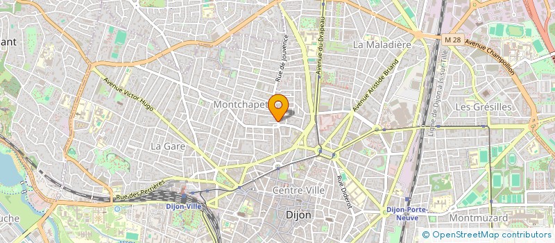 localisation de l'entreprise MONSIEUR NOE ROGER-METAY à DIJON