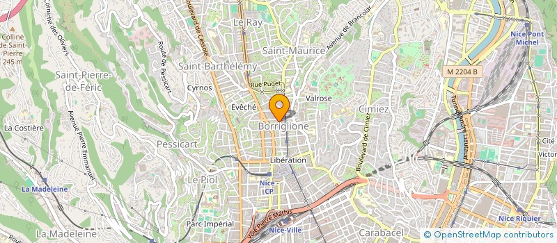 localisation de l'entreprise MONSIEUR NOE RUSSO à NICE