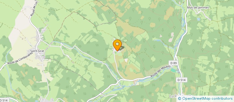 localisation de l'entreprise MONSIEUR NOE SAVIGNAC  LA ROUQUETTE