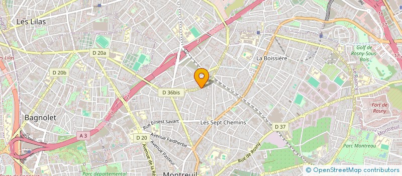 localisation de l'entreprise MONSIEUR NOE SAVOYAT à MONTREUIL
