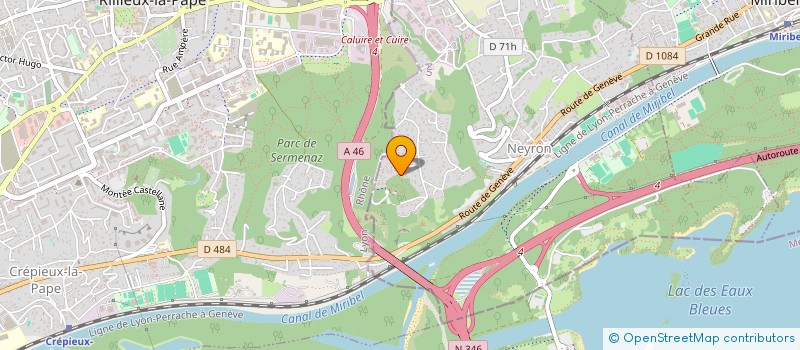 localisation de l'entreprise MONSIEUR NOE SCALET  NEYRON