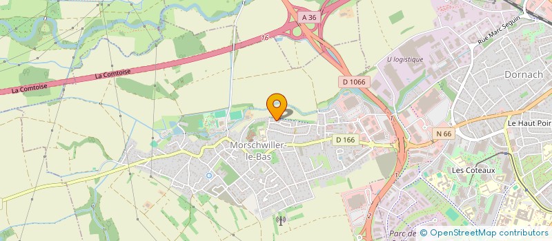 localisation de l'entreprise MONSIEUR NOE SCHUCHEWYTSCH  MORSCHWILLER-LE-BAS