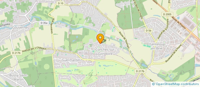 localisation de l'entreprise MONSIEUR NOE SEKSIK  CONCHES-SUR-GONDOIRE