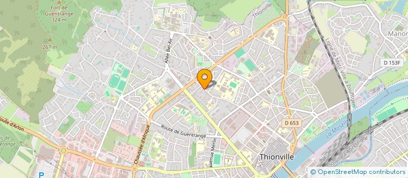 localisation de l'entreprise MONSIEUR NOE SIDLER  THIONVILLE