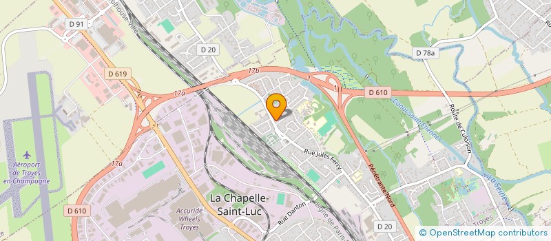 localisation de l'entreprise MONSIEUR NOE SIMON  LA CHAPELLE-SAINT-LUC