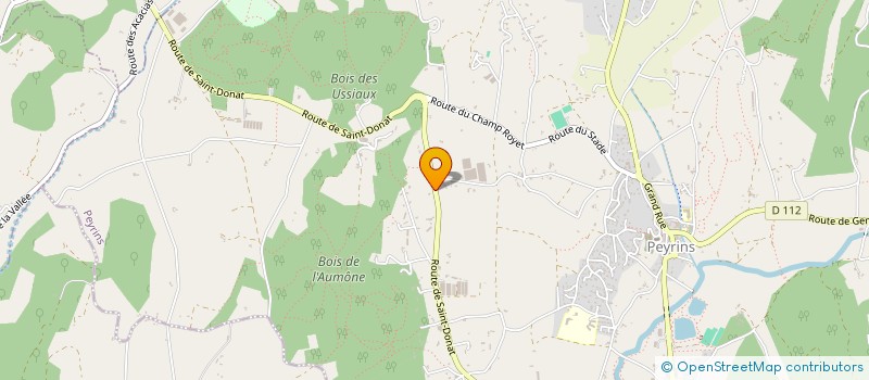 localisation de l'entreprise MONSIEUR NOE SOLSONA  PEYRINS