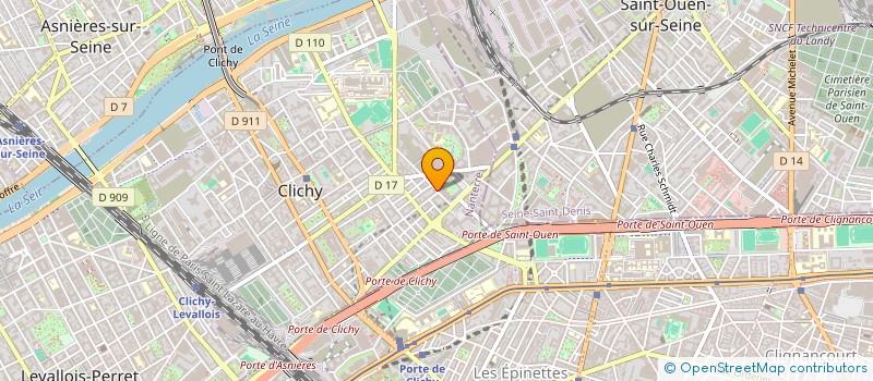 localisation de l'entreprise MONSIEUR NOE SPECIEL à CLICHY