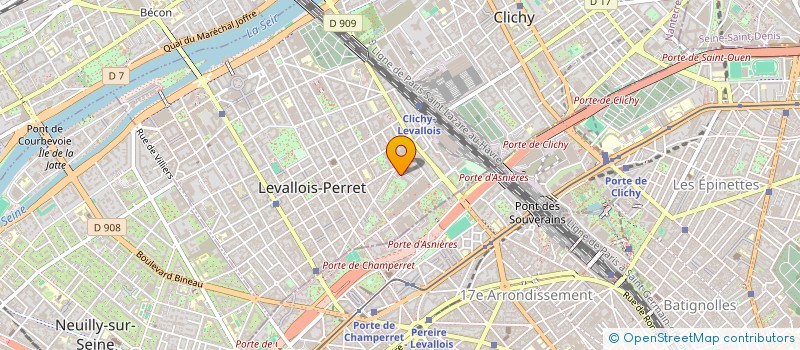 localisation de l'entreprise MONSIEUR NOE TAIEB à LEVALLOIS-PERRET