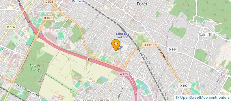 localisation de l'entreprise MONSIEUR NOE TERRY YOLEKE  SAINT-LEU-LA-FORET