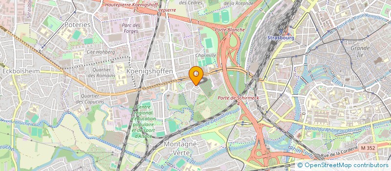 localisation de l'entreprise MONSIEUR NOE THIRION à STRASBOURG
