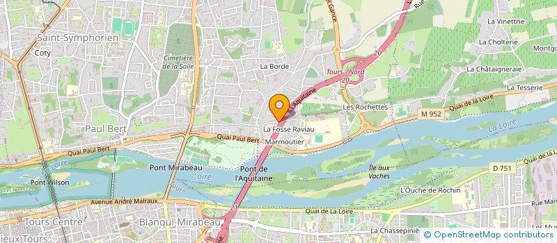 localisation de l'entreprise MONSIEUR NOE TORRES  TOURS