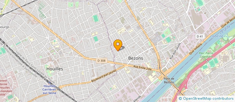 localisation de l'entreprise MONSIEUR NOE VAN HOVE  BEZONS