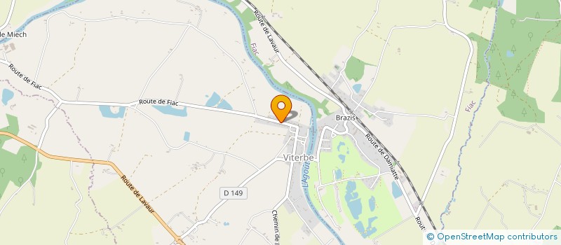 localisation de l'entreprise MONSIEUR NOE VIALA  SAINT-PAUL-CAP-DE-JOUX