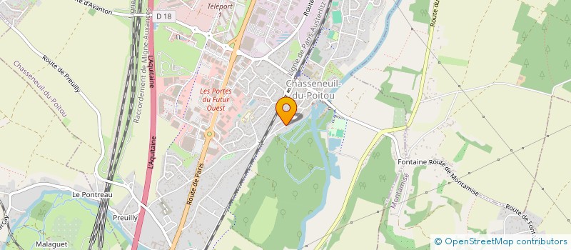 localisation de l'entreprise MONSIEUR NOE VISSE  CHASSENEUIL-DU-POITOU