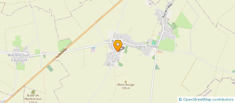 localisation de l'entreprise MONSIEUR NOEL ACQUETTE  LIGNY-THILLOY