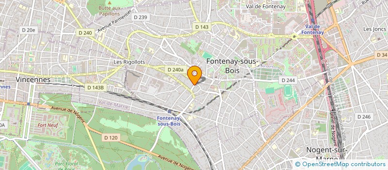localisation de l'entreprise MONSIEUR NOEL-ANTOINE PIERRE à FONTENAY SOUS BOIS