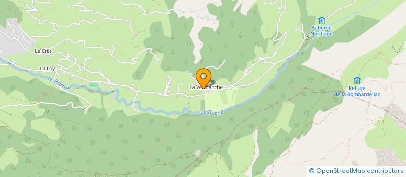 localisation de l'entreprise MONSIEUR NOEL AVRILLON  LE GRAND-BORNAND