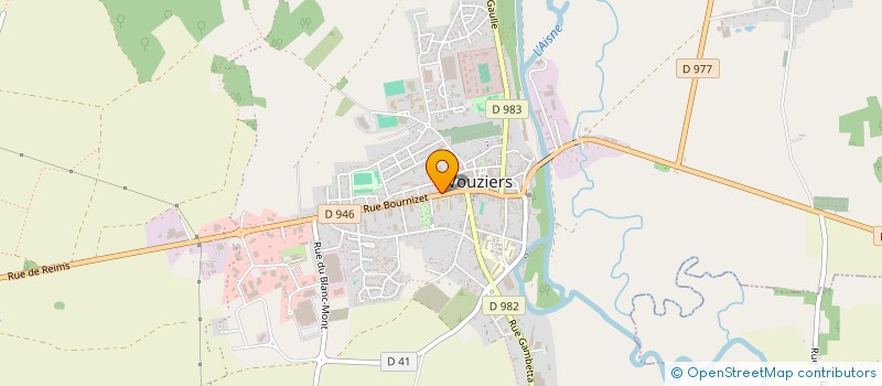 localisation de l'entreprise MONSIEUR NOEL BALICK  VOUZIERS