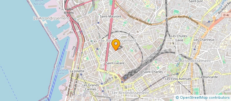 localisation de l'entreprise MONSIEUR NOEL BARTHELEMY  MARSEILLE