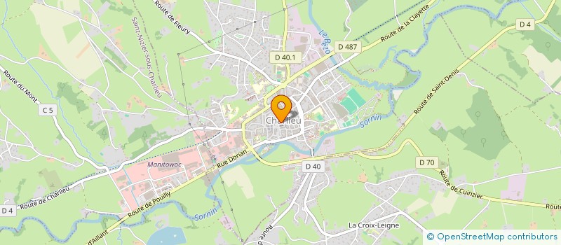 localisation de l'entreprise MONSIEUR NOEL BASSET à CHARLIEU