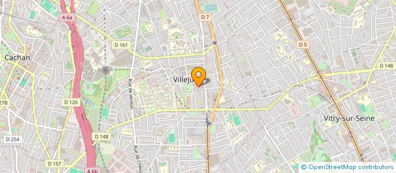 localisation de l'entreprise MONSIEUR NOEL BELAIDOUNI à VILLEJUIF