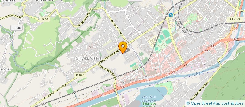 localisation de l'entreprise MONSIEUR NOEL BILLIET  BRIDES-LES-BAINS