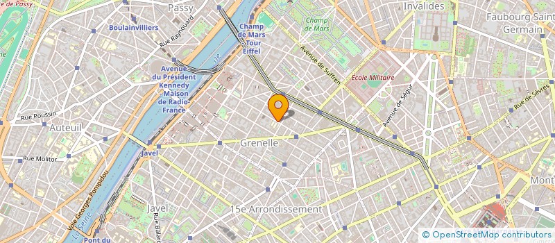 localisation de l'entreprise MONSIEUR NOEL BILLY  PARIS