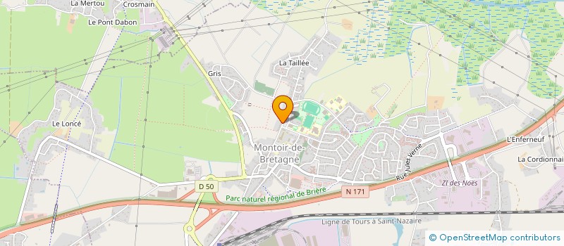 localisation de l'entreprise MONSIEUR NOEL BIZEUL  MONTOIR-DE-BRETAGNE