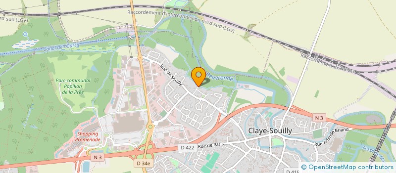 localisation de l'entreprise MONSIEUR NOEL BOGLIONI  CLAYE-SOUILLY