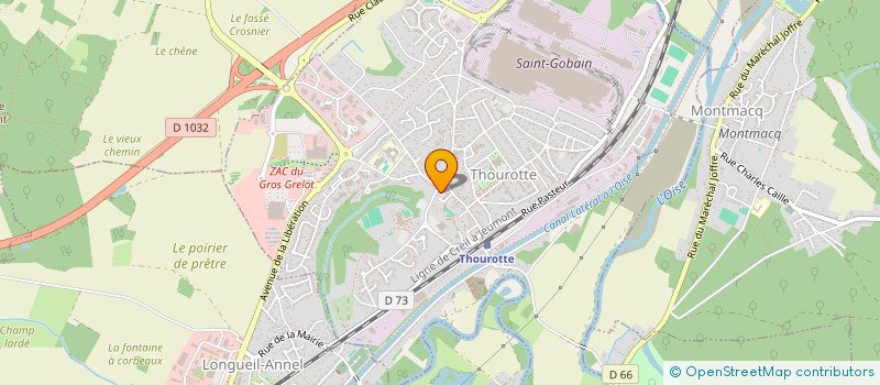 localisation de l'entreprise MONSIEUR NOEL BONNEGARDE  LONGUEIL-ANNEL