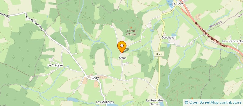 localisation de l'entreprise MONSIEUR NOEL BONNOT  BEAUBERY