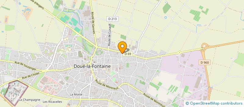 localisation de l'entreprise MONSIEUR NOEL BOUTIN à DOUE-EN-ANJOU