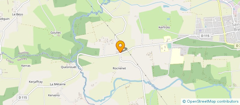 localisation de l'entreprise MONSIEUR NOEL BOUY  SAINT-JEAN-BREVELAY